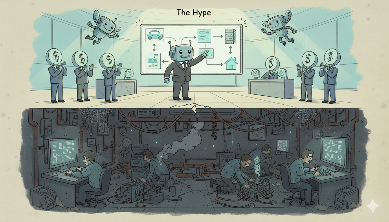 Two KubeCons, One Conference: While Everyone Demos AI Agents, Engineers Are Fighting With Syslogs