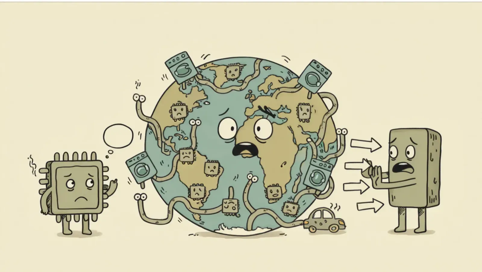 The Real Silicon War Isn't About GPUs: Why Everyone's Fighting Over Boring Chips